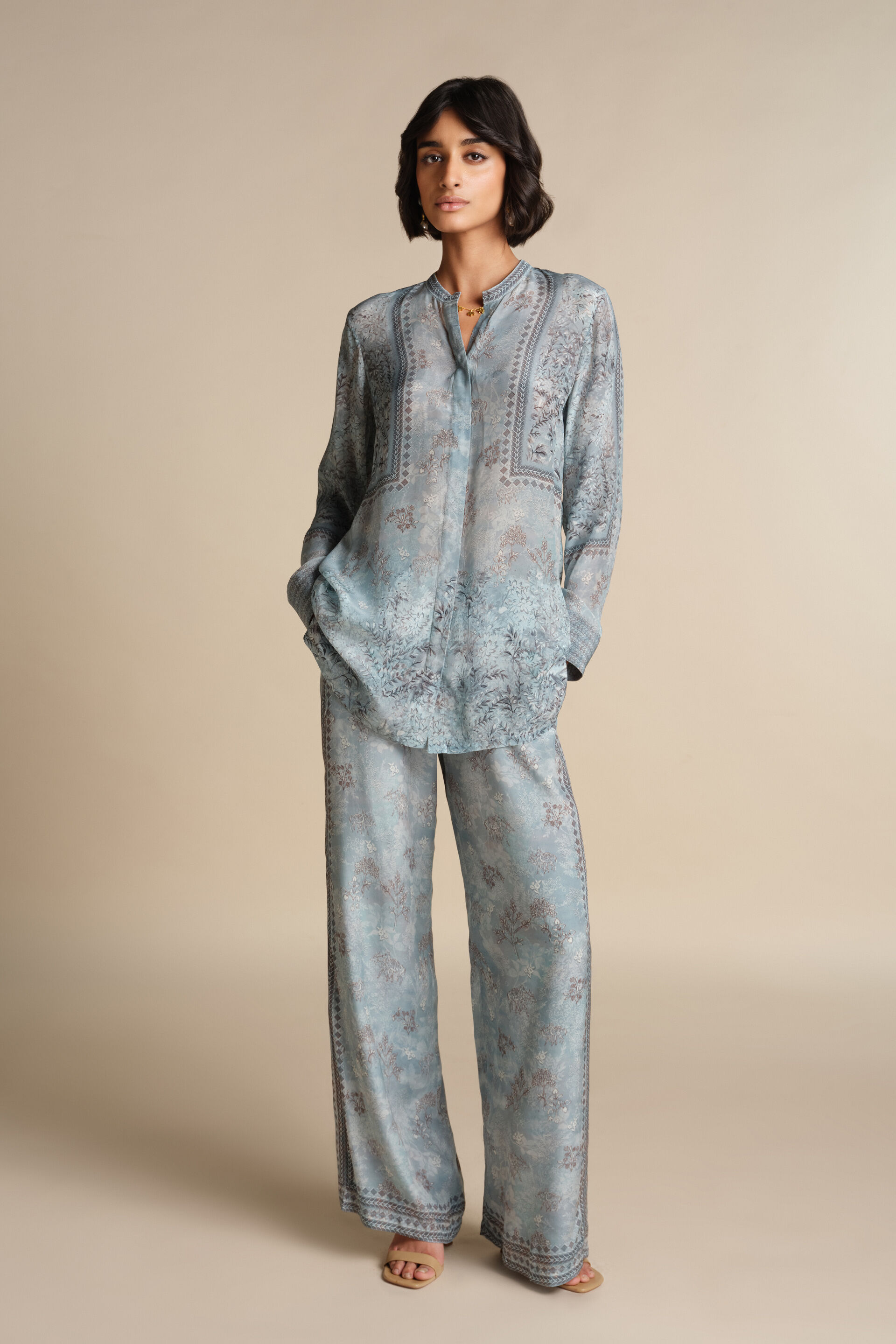 Irmak Co-ord - Powder Blue